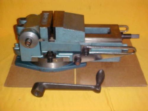 Palmgren machinist industrial angle tilting swivel vise 6 x 6 opening heavy duty for sale