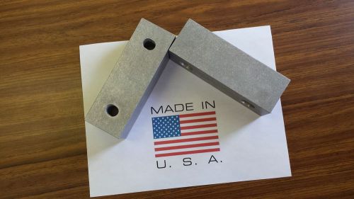 6&#039;&#039; x 2&#039;&#039; x 2&#039;&#039; Vise Jaw Pair-Reversible Aluminum for Kurt and most others-USA