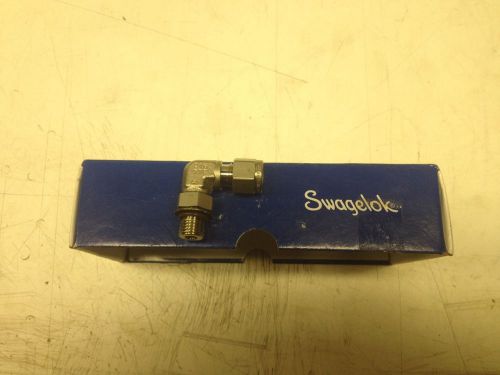 Swagelok ss-400-2-4st stainless 90 degree #4 o ring boss to 1/4 tube fitting for sale
