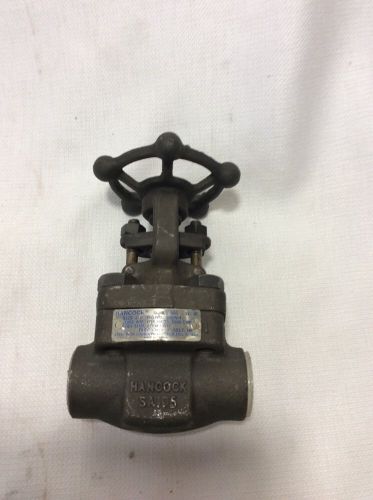 Hancock 3/4&#034; 800lb socket weld forged globe valve sa105 series 900 sa105 950w for sale