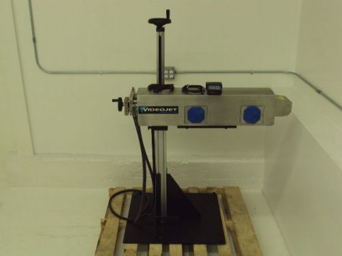 Videojet focus s 25 scanning co2 laser marker coder qterm j10 pendant synrad for sale