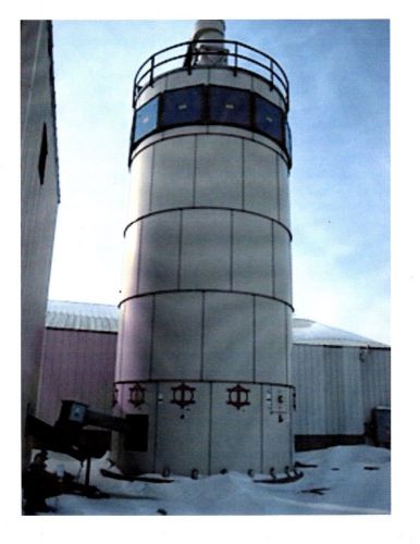 Silo byLaidig/Silo is disassembled and rady for shipping