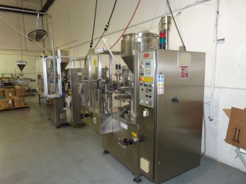 Plastic tube filler filling - fully automatic. tgm s-400 excellent condition. for sale