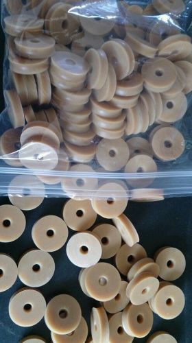 Gum rubber washers 1&#034; X 3/16&#034; X 1/4&#034; 100 washers