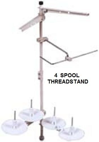 SEW LINE  NEW  4 SPOOL THREAD STAND FOR INDUSTRIAL SEWING MACHINE