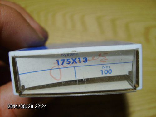 96 pc pack SCHMETZ sewing machine needles 175x13 Nm 100 - 2 1/8&#034;