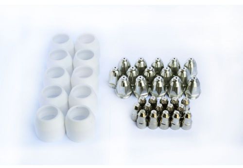BCON40 LOTOS 40pcs Consumables(Nozzles Electrodes Cups) for LTP7000 LTP8000