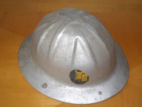 Vintage McDonald Aluminum Hard Hat Work Construction