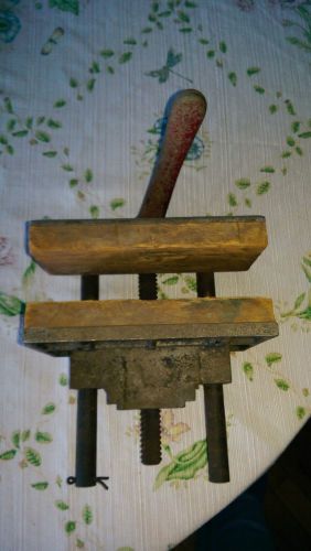 The Eliott Mfg Co. woodworker &#034;quick release&#034; vise (Milford Conn) (TC)