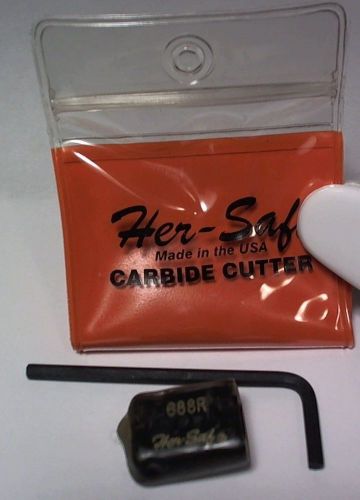 HER-SAF 688R_NEW IN PACKAGE Carbide Cutter Router Bit NIB