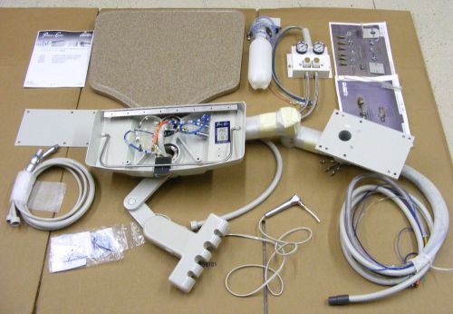 Pelton &amp; crane 2510 cabinet mount dental assistant instrumentation arm &amp; surface for sale