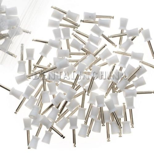 Dental Prophy Rubber Cup/Polishing Cups Latch Type PC-330 White 144pc/bag