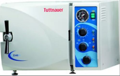 Tuttnauer 2340M Manual Dental Autoclave - NEW