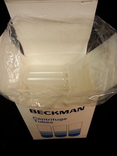 Beckman Quick Seal Centrifuge Tubes 1 x 3 1/2&#034; (25x89) 65 Count #342414