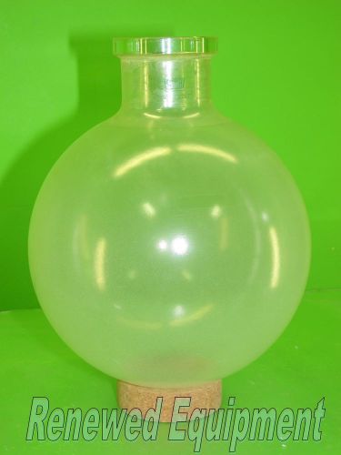 Buchi 10l plastic coated round bottom evaporator glass flask #2 for sale
