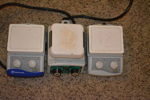 LOT OF 3 Fisher Scientific Isotemp Ceramic Top Hotplate