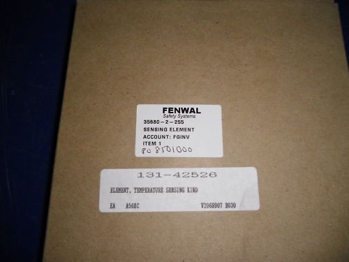 FENWAL 35680-2-255 TEMPERATURE SENSING ELEMENT *NEW*