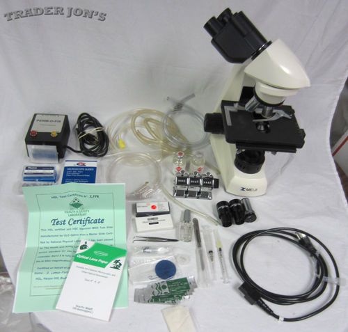 Meiji Techno Biological PCM Phase Contrast Analytical Microscope Asbestos MT6520