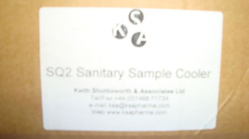 Keith shuttleworth &amp; associates sq2 sanitary sample cooler,1/2&#034; tri-clamp©, new for sale