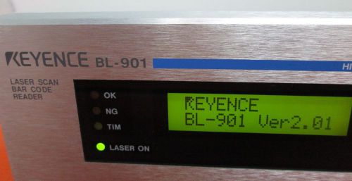 Keyence bl-901 high discrimination  laser scan code reader only for sale