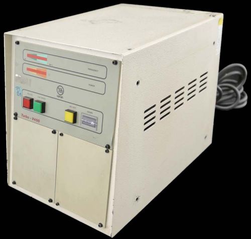 Varian turbo-v450 turbomolecular lab vacuum pump controller only powers on for sale
