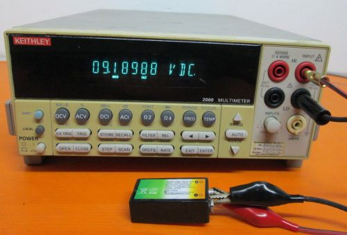 Keithley 2000 multimeter for sale