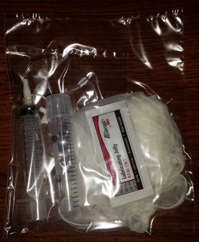 x5 Human Artificial Insemination Syringe Tube Kit DISCREET SHIPPING
