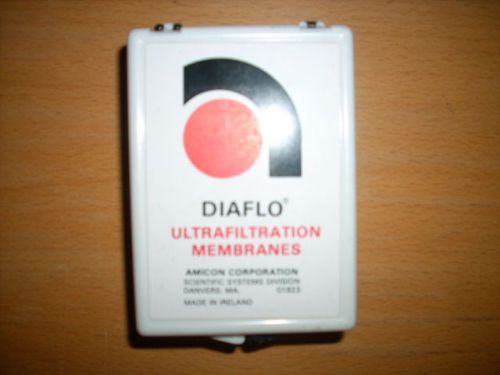 One box of 10 new amicon diaflo ultrafiltration membranes for stirred cell for sale
