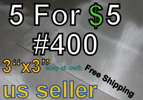 5x #400x400 3&#034;x3&#034; stainless steel mesh cloth twill atty vaporizer vape wick usa for sale