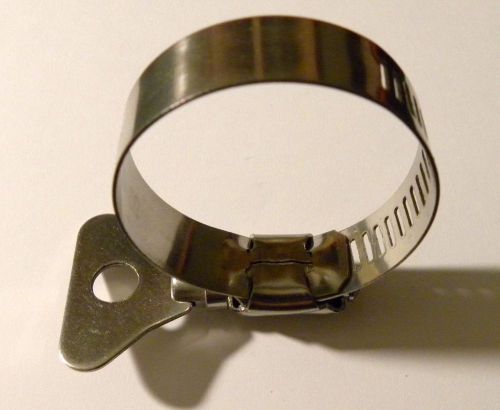 Hose clamps with butter fly handles 40-60mm 100% stainless steel pack of 12    for sale