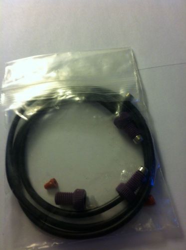 *new* gilson pre-flanged tubing for uv detector, purple fittings for sale