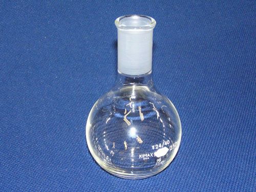 Kimax 250 ml Flat Bottom Flask, 24/40 Top Joint