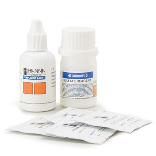 Hanna instruments hi380000 sulfate hr replacementkit, 100 tests for sale