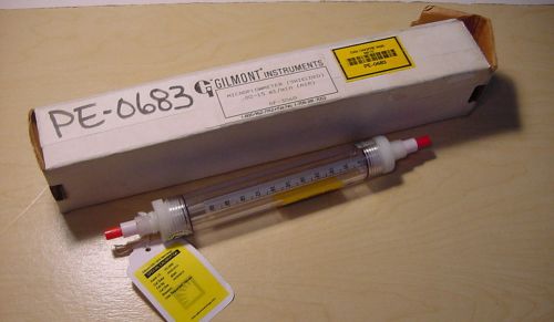 New! GILMONT INSTRUMENTS MICRO FLOW METER (Shielded) GF-3060 .02-15 ml/mn (Air)