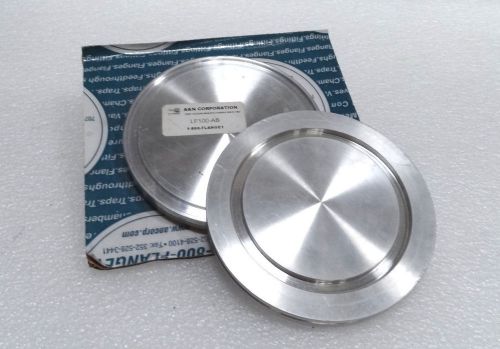 Pair of a&amp;n corp. lf100-ab blank flanges for sale