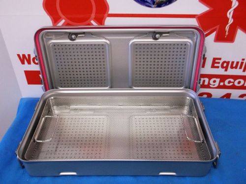 V. mueller genesis sterilization tray, cd3-4st, 4&#034; deep.  23&#034; x 12&#034; for sale