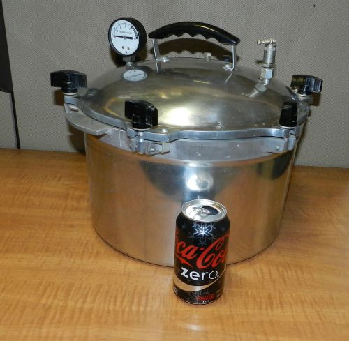 8681/ large all american stovetop sterilizer autoclave pressure cooker tattoo for sale