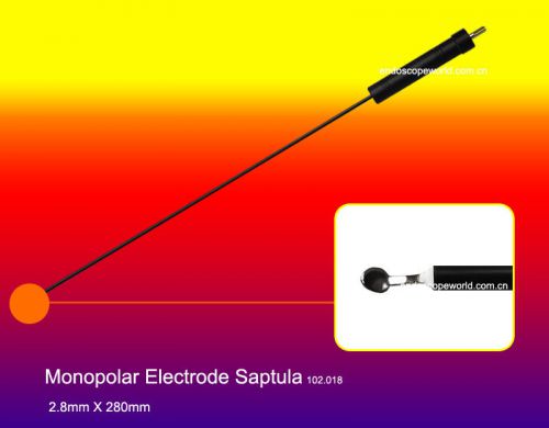 2.8X280mm Monopolar Electrode Spatula Laparoscopy