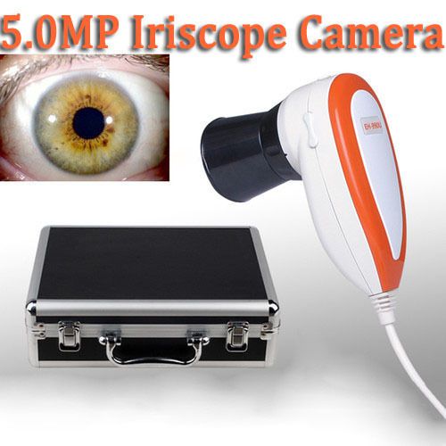 2014 CE 5.0M Pixels Eye Iris Iriscope camera,Iridology Iridoscope+Pro Software