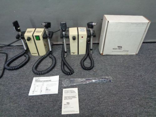 2 SETS Welch Allyn Wall Transformers Diagnostic 74710 Ophthalmoscope &amp; Otoscope
