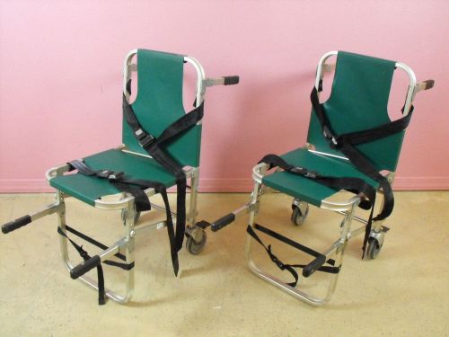 Lot of 2, junkin jsa 800 ems evacuation chair for sale