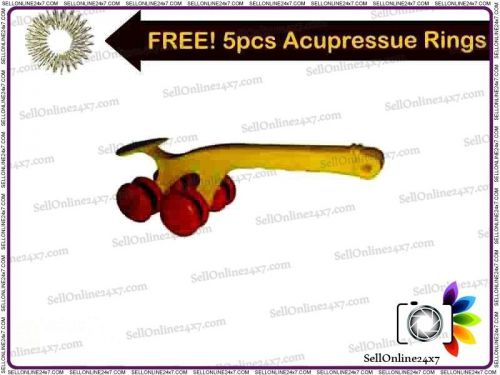 Acupressure spine &amp; calves roller with free 5 sujok rings @orderonline24x7 for sale