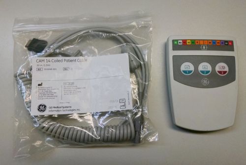 GE Marquette Cam 14 w/New Cable For Mac 5500/5000 ECG #3