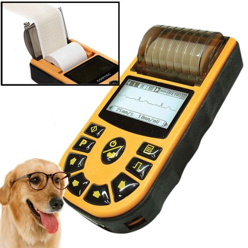 new CONTEC Veterinary ECG Single channel 7 leads Electrocardiograph ECG 80A-VET