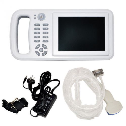 Full Digital Handheld palm Ultrasound Scanner + convex probe for Abdomen exam A+