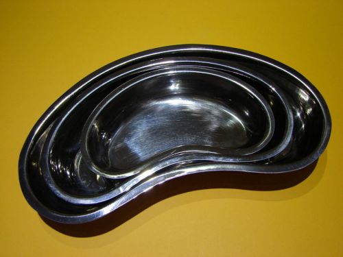 Surgical, Veterinary, Stainless Steel Kidney Dish/Tray 6&#034;/ 8&#034;/10&#034;  * New CE *