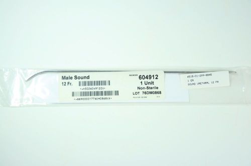 Bard urological male sound 12fr ref # 604912 for sale
