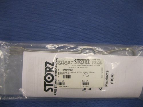 NEW KARL STORZ 786003 TRACHEAL RETRACTOR WITH 3 SHARP PRONGS 17cm