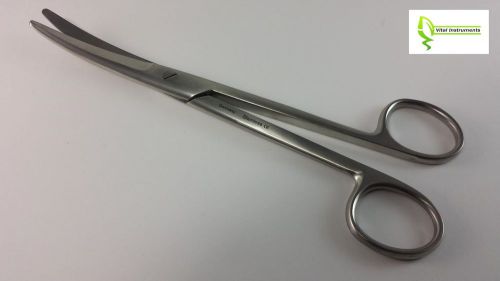 Mayo Scissors 7&#034; CURVED Germany Stainless Steel CE Dental Surgical Veterinary