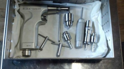 Zimmer hall series 4 pneumatic trauma drill set for sale